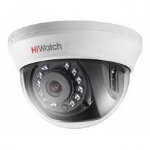 HiWatch DS-T201(B) (3.6 mm) Бюджетная камера мультиформатная купольная
