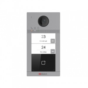 IP вызывные панели HiWatch VDP-D4212W/Flush IP вызывные панели HiWatch VDP-D4212W/Flush