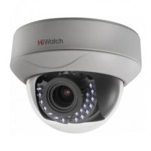 HiWatch DS-T207P (2.8-12 mm) - 2Мп купольная HD-TVI камера